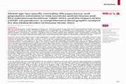 Global age-sex-specific fertility, mortality, healthy life expectancy (HALE), and population estimates in 204 countries and territories, 1950–2019: a comprehensive demographic analysis for the Global Burden of Disease Study 2019